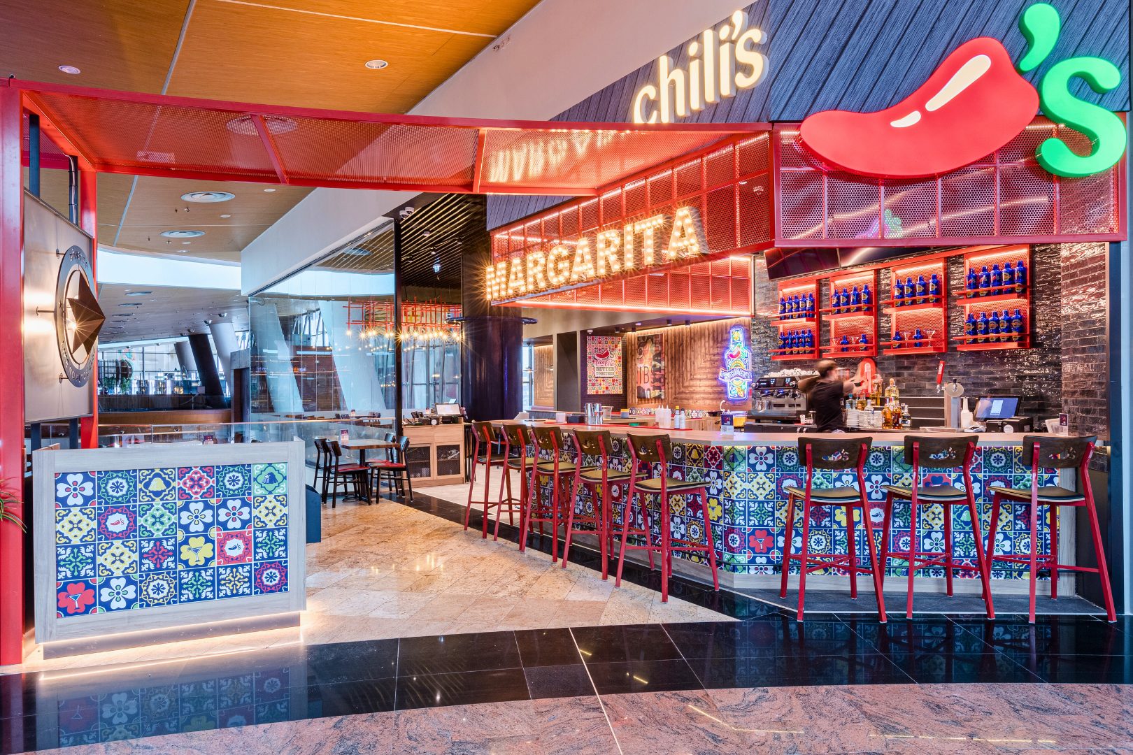 Chili’s Romania | Baneasa Shopping City - design interior